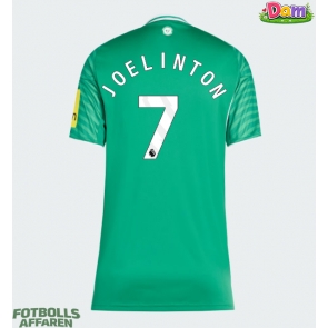 Newcastle United Joelinton #7 Bortatröja Kvinnor 2025-26 Kortärmad